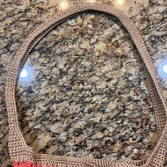 The Sak Originals Multicolored Shoulder Drawstring Purse Stripe Hobo Bag BOHO - Picture 4 of 10